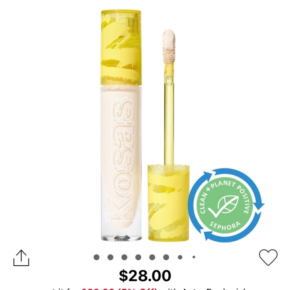 Kosas revealer concealer (unopened box!) .05N